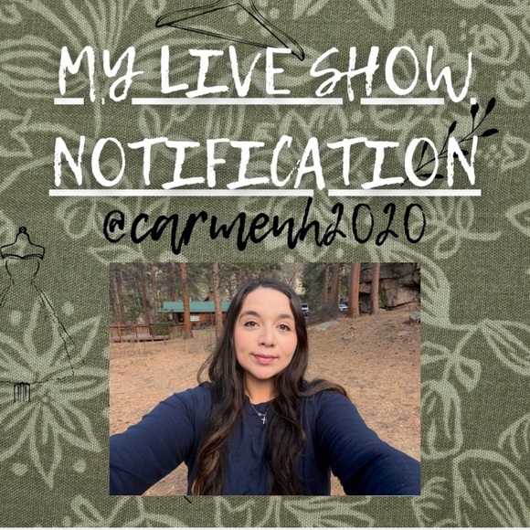 🎉 @carmenh2020 is LIVE with $5 STARTS 🥰🎉 - Picture 1 of 9